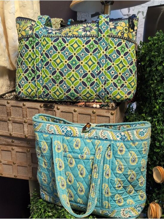 Vera Bradley Handbags - Two Vera Soft Top & Hard Bottom Bags